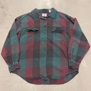 Vintage 90s Lee 100% cotton flannel